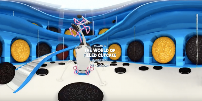 Oreo cookie flavour VR