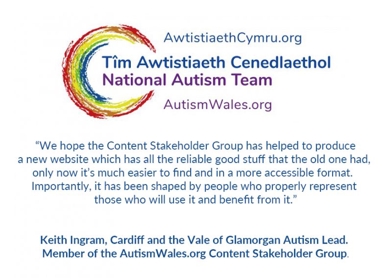 autism wales website developers