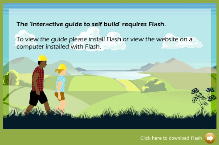 web development flash