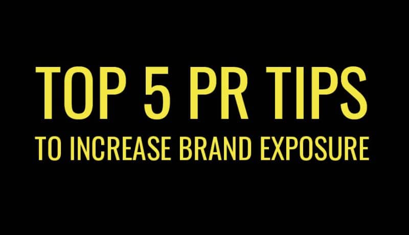 top 5 pr tips for press release writing