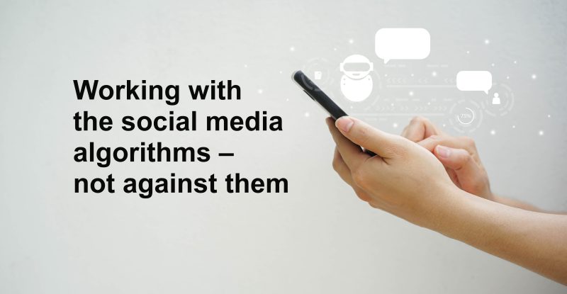working with social media algorithms