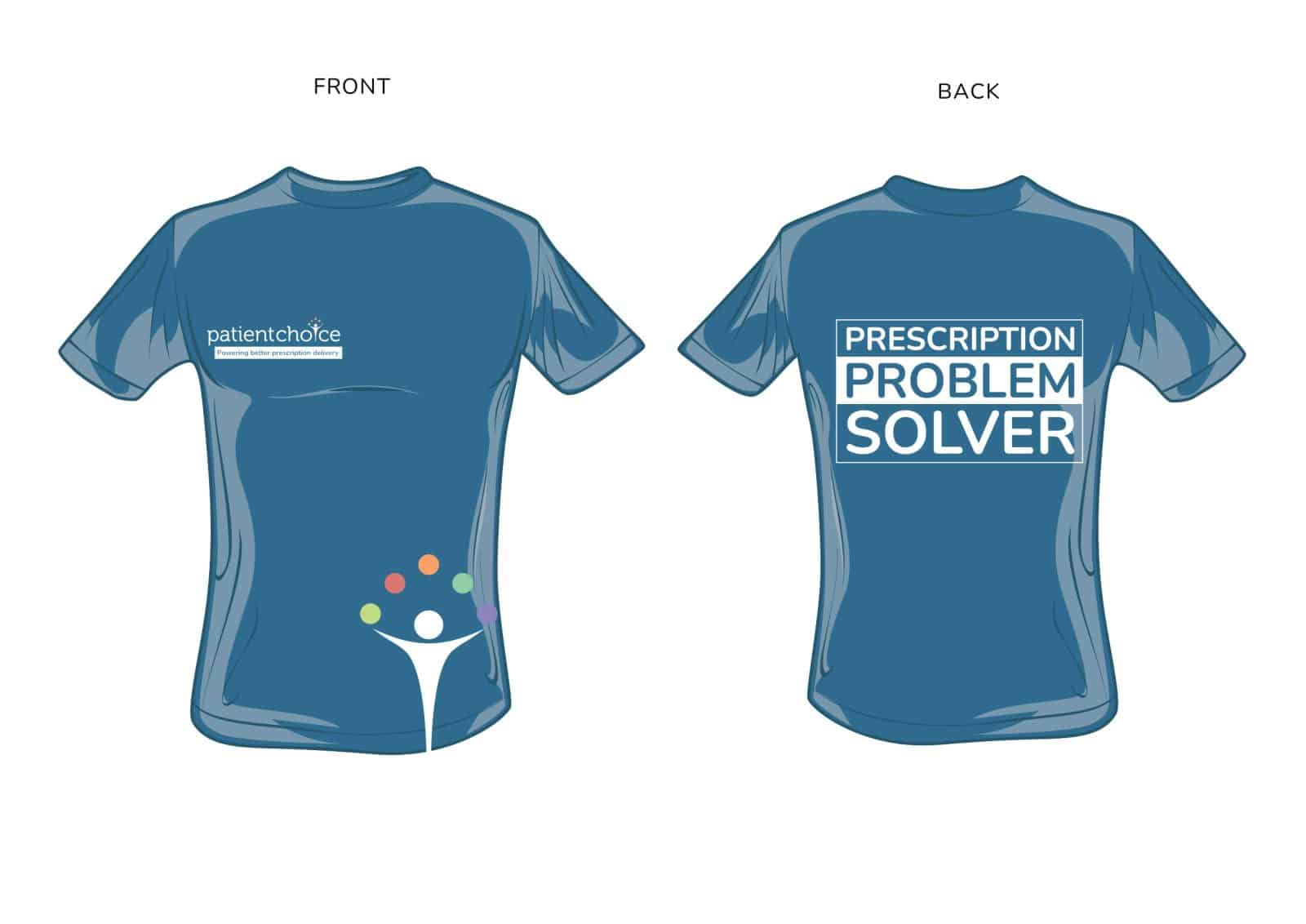 Patient Choice Tee Shirt Visuals